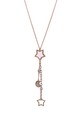 Loisir by Oxette Colier placat cu aur rose de 14K cu pandantiv Mother of Pearl Femei