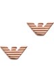 Emporio Armani Cercei din argint 925 in forma de logo Femei