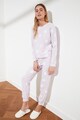 Trendyol Pijama cu model cu stele Femei