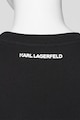 Karl Lagerfeld Bluza sport din bumbac organic cu model grafic Ikonik Karl Femei