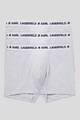 Karl Lagerfeld Set de boxeri din amestec de bumbac organic - 3 perechi Barbati