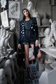 Mitiliane Couture Cardigan asimetric cu aplicatii oglinda Femei