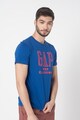 GAP Tricou cu decolteu la baza gatului si imprimeu logo Barbati