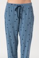 GAP Pantaloni de pijama din amestec de modal cu snur Femei