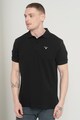 Barbour Tricou polo din material pique cu logo brodat Barbati