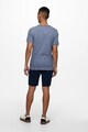 Only & Sons Tricou cu decolteu la baza gatului Albert Barbati