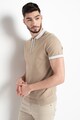 Selected Homme Tricou polo din bumbac organic cu fenta cu fermoar Kopen Barbati