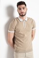 Selected Homme Tricou polo din bumbac organic cu fenta cu fermoar Kopen Barbati