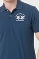 LA MARTINA Tricou polo regular fit cu logo brodat Barbati