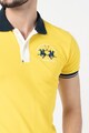 LA MARTINA Tricou polo slim fit din material pique Barbati