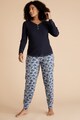Marks & Spencer Pantaloni de pijama cu model floral Femei