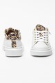 Bullboxer Pantofi sport de piele cu garnituri cu animal print Fete