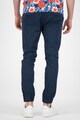 !Solid Pantaloni slim fit cu snur in talie Truc Barbati