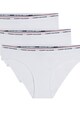 Tommy Hilfiger Set de chiloti cu banda cu logo in talie - 3 perechi Femei