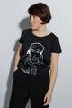 ALISIA ENCO Tricou de bumbac organic cu imprimeu grafic Femei