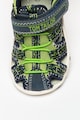 Tom Tailor Sandale de piele ecologica cu material textil si velcro Fete