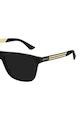 Gucci Поляризирани слънчеви очила с раирана рамка Мъже