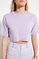 Trendyol Bluza crop cu maneci scurte Femei