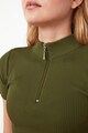 Trendyol Set de bluza crop tricotata si pantaloni scurti - 2 piese Femei