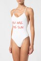 Sundek Costum de baie intreg cu imprimeu text Hamoa Femei