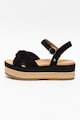 UGG Sandale wedge tip espadrile de piele intoasa Trisha Femei