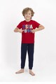 U.S. Polo Assn. Pijama cu imprimeu logo Baieti