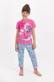 U.S. Polo Assn. Pijama cu imprimeu grafic Fete