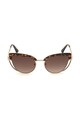 Guess Ochelari de soare cat-eye cu rama metalica Femei