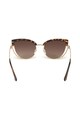 Guess Ochelari de soare cat-eye cu rama metalica Femei