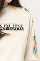 Napapijri Bluza sport cu logo si imprimeu tropical Belor Femei