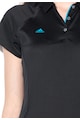 adidas Performance Tricou polo negru Femei