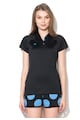 adidas Performance Tricou polo negru Femei