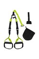 DHS Sistem antrenament LifFit Bodytrainer, tip TRX, negru/verde Femei