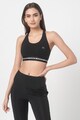 CALVIN KLEIN Bustiera cu sustinere medie, cu spate decupat, pentru fitness Femei