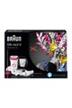 Braun Epilator  SE9567 Editie Limitata, Wet&Dry, 40 pensete, 6 accesorii, SmartLight, Alb/Roz Femei
