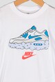 Nike Tricou cu imprimeu grafic Airmax Clouds Baieti
