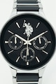 U.S. Polo Assn. Мултифункционален часовник с двуцветна каишка Мъже