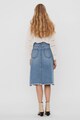 Vero Moda Fusta midi de denim cu slit frontal Femei