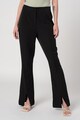 Vero Moda Pantaloni evazati cu slituri frontale Ivy Femei