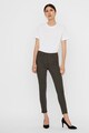 Vero Moda Pantaloni slim fit cu slituri cu fermoar la nivelul gleznei Femei