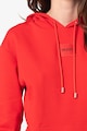 HUGO Dasara kapucnis pulóver logós részlettel női