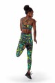 THE WOMEN'S LOCKER Bustiera cu imprimeu, pentru fitness Flex Medium Impact Femei