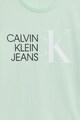 CALVIN KLEIN Tricou din bumbac organic cu logo Fete