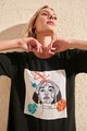 Trendyol Rochie midi tip tricou cu terminatie evazata Femei