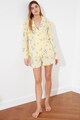 Trendyol Pijama cu model grafic Femei