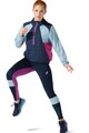 Asics Jacheta cu model colorblock, fara inchidere, pentru alergare Visibility Femei