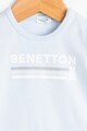 United Colors of Benetton Tricou din bumbac cu imprimeu logo Baieti