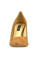 NINE WEST Pantofi din piele intoarsa, cu varf ascutit Flax Femei