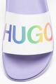 HUGO Hugo Boss, Papuci cu logo contrastant supradimensionat Match Femei