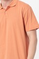 GAP Tricou polo de bumbac cu logo discret Barbati